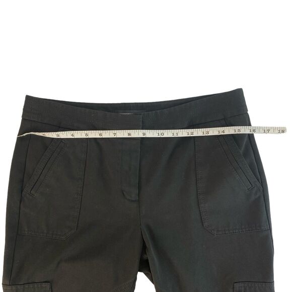 Express Design Studio Pants Size 6‎ Black Womens Pockets Career Lux Business 553 - Picture 6 of 7